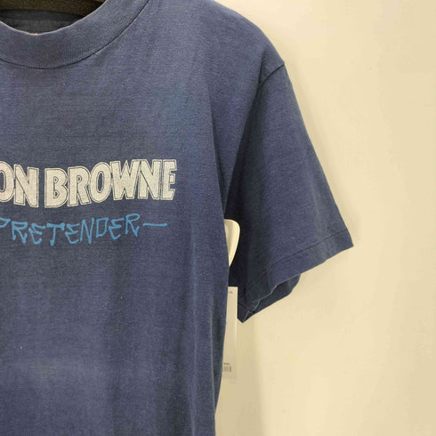 ヘインズ Hanes 70-80S BEEFY-T ボディ USA製 US ミュージシャン アーティスト プリント Tシャツ 袖 シングル コピーライト 1978 メンズ import:M