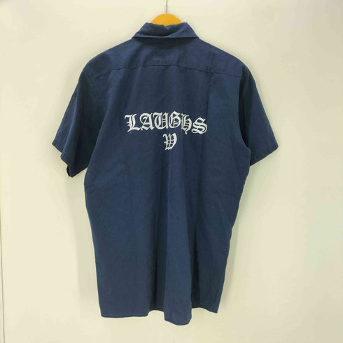 WORK WEAR CORPORATION 80S USA製 コットン ポリ S/S ワークシャツ メンズ import:M