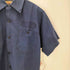 WORK WEAR CORPORATION 80S USA製 コットン ポリ S/S ワークシャツ メンズ import:M