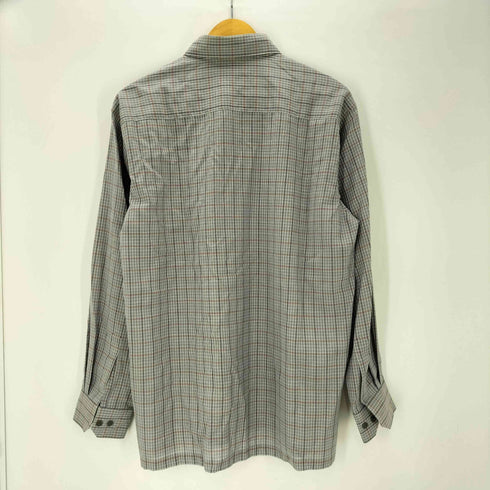 ピエールカルダン pierre cardin チェック柄 L/S シャツ メンズ import:L
