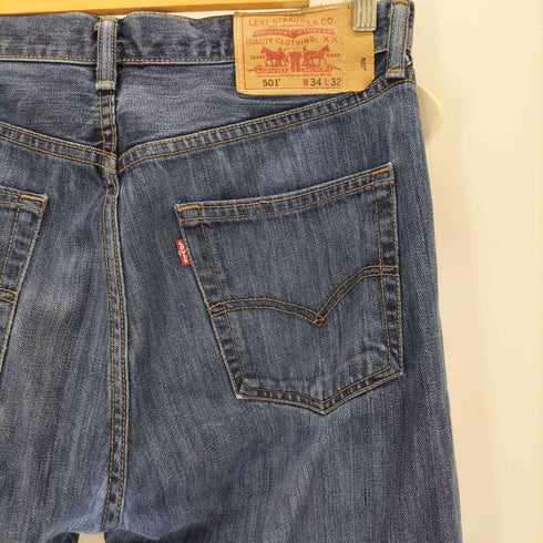 リーバイス Levis 501 ORIGINAL STRAIGHT DENIM ボタンフライ オリジナル ストレート デニム メンズ W34 L32