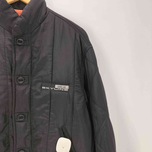 イッセイミヤケ ISSEY MIYAKE odds on SKYLINE 80S OLD AKIRA ONOZUKA オッズオン スカイライン 中綿 パデット キルティング ボンバー ジャケット ブルゾン ブラック archive アーカイブ メンズ JPN:L