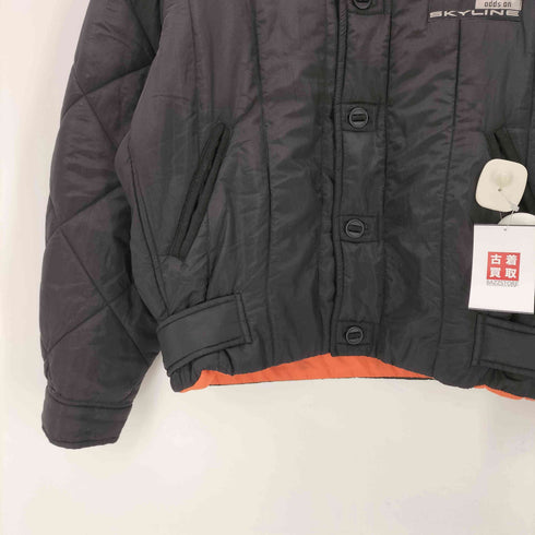 イッセイミヤケ ISSEY MIYAKE odds on SKYLINE 80S OLD AKIRA ONOZUKA オッズオン スカイライン 中綿 パデット キルティング ボンバー ジャケット ブルゾン ブラック archive アーカイブ メンズ JPN:L