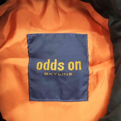 イッセイミヤケ ISSEY MIYAKE odds on SKYLINE 80S OLD AKIRA ONOZUKA オッズオン スカイライン 中綿 パデット キルティング ボンバー ジャケット ブルゾン ブラック archive アーカイブ メンズ JPN:L