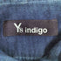 ワイズ Ys indigo インディゴ染め シャツブラウス レディース JPN:1