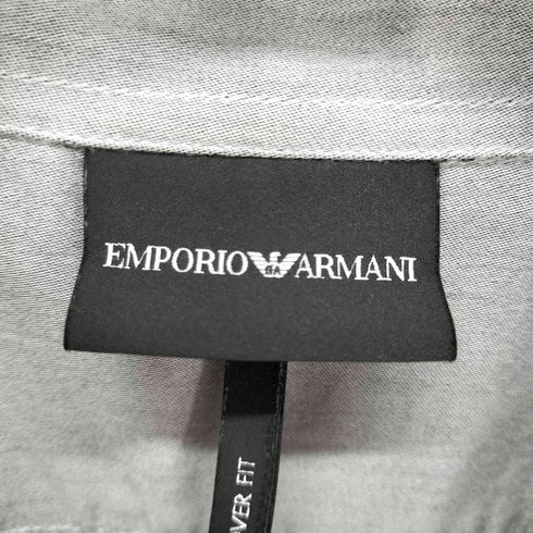 エンポリオアルマーニ EMPORIO ARMANI ロゴプリント オープンカラー半袖シャツ メンズ JPN:XXL