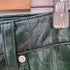 アベイシングエイプ A BATHING APE 26aw CROC PATTERN LEATHER KNEE LENGTH PANTS メンズ JPN:XL