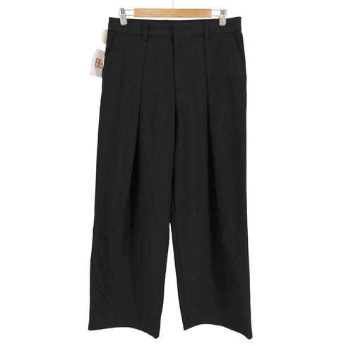ザラ ZARA インバーテッドプリーツ ワイドレッグパンツ メンズ US:30-31