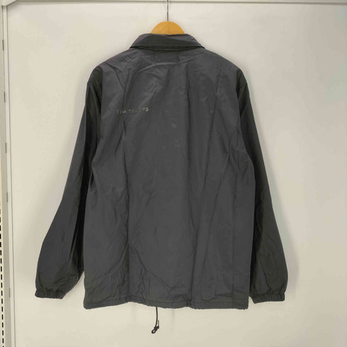 トーガアーカイブス TOGA ARCHIVES BLACK NYLON COACH JACKET ブラック ナイロン コーチ ジャケット 裾ドローコード メンズ JPN:L