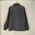 トーガアーカイブス TOGA ARCHIVES BLACK NYLON COACH JACKET ブラック ナイロン コーチ ジャケット 裾ドローコード メンズ JPN:L