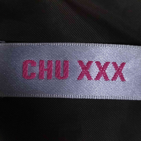 CHU XXX 裾ドローコード 迷彩 カモフラ 中綿ジャケット y2k レディース import:M