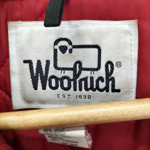 ウールリッチ WOOLRICH USA製 裏地キルティング バッファローチェック マッキーノ ウール ハンティングジャケット メンズ US:40