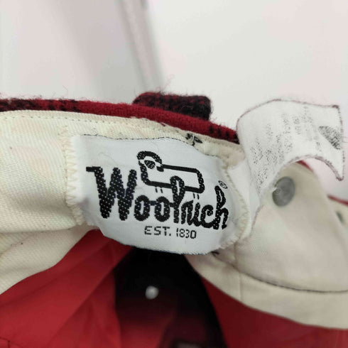 ウールリッチ WOOLRICH USA製 42ロケットTALON 裏地キルティング バッファローチェック ウール ハンティング パンツ メンズ US:34-35