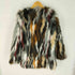 BY SWAN Paris マルチカラー フェイクファーコート レディース import:L