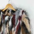BY SWAN Paris マルチカラー フェイクファーコート レディース import:L