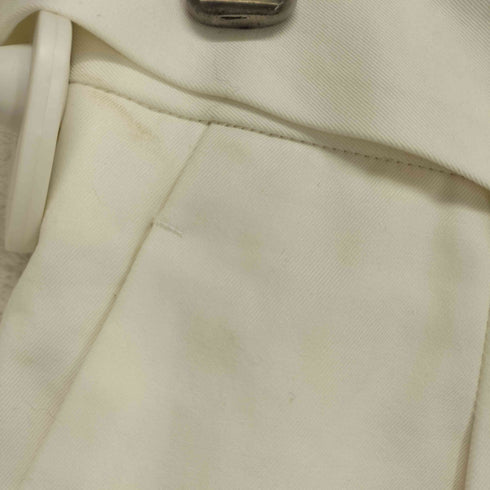 ジョンスメドレー JOHN SMEDLEY ベルト付 1タック テーパード パンツ メンズ