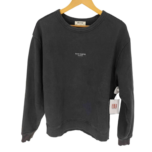 アクネストゥディオズ ACNE STUDIOS ロゴプリント クルーネック スウェット メンズ import:XS