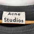 アクネストゥディオズ ACNE STUDIOS ロゴプリント クルーネック スウェット メンズ import:XS