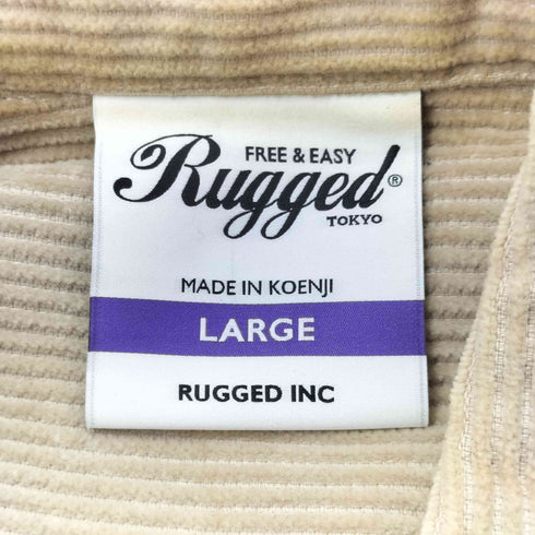 ラギッド RUGGED コーデュロイシャツ メンズ JPN:L