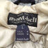 モンベル mont bell 90-00S OLD Flat Iron Parka 初期 旧ロゴ フラット アイアン パーカー 中綿 パデット ジャケット オール ブラック ダブルジップ 裾ドローコード メンズ JPN:L