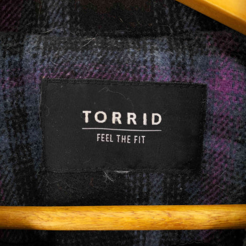 TORRID ウール チェック ライダース メンズ