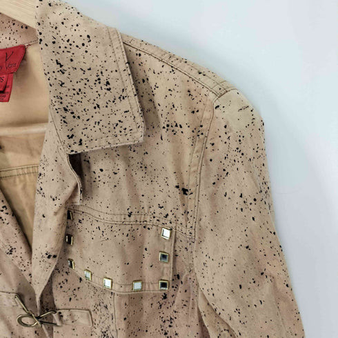 Very Vera スタッズ フック ライダース型 ジャケット & スタッズ フック フレア パンツ セットアップ レディース JKT:PS / PNT:P2