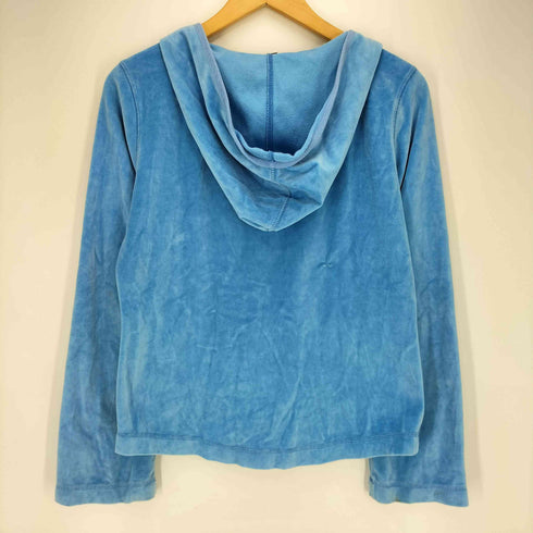 パタゴニア patagonia 00s Rythm ロゴ刺繍 パイル地 セパポケ スリットネック プルオーバーパーカー レディース import:M
