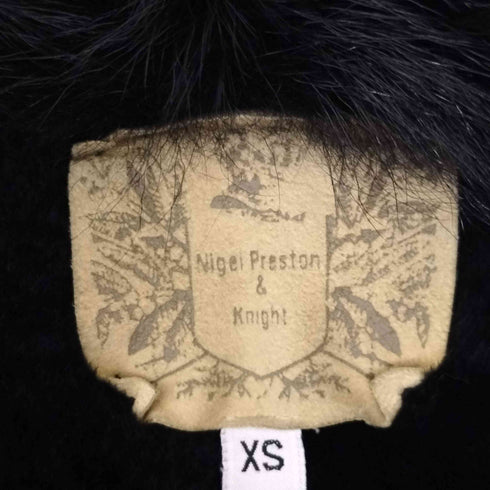 NIGEL PRESTON & KNIGHT ナイジェル プレストン アンド ナイト LAMB SKIN ラムスキン ファーコート レディース import:XS