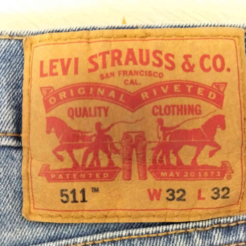 リーバイス Levis 511 スリムフィット デニムパンツ メンズ W32 L32