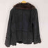 PUNT ROMA 襟ファー フェイクムートン ジャケット レディース EUR:40