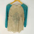 Southern Grace 袖レース ラメ グラフィックプリント ラグラン Y2K メンズ import:XL