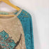 Southern Grace 袖レース ラメ グラフィックプリント ラグラン Y2K メンズ import:XL
