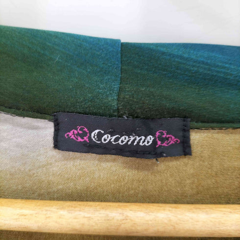 cocomo ドレープネック グラデーション カットソー レディース
