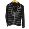 S.DShineday レース パイピング ジップアップ ジャケット レディース import:XXL