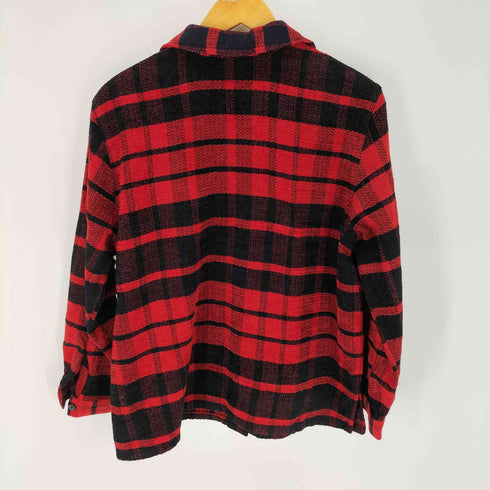 Monterey Petites by Koret チェック オープンカラーシャツ メンズ import:L