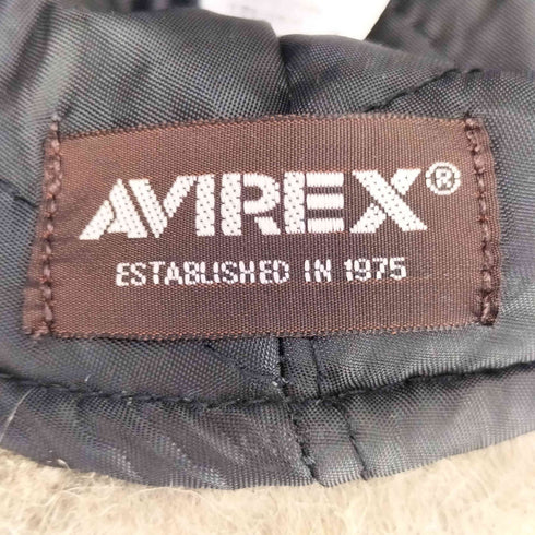 アヴィレックス AVIREX クロス スタッズ リップストップ フライトキャップ メンズ 57~59