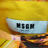 エムエスジーエム MSGM 南国 フリンジ オープンカラーシャツ メンズ FR:40