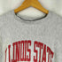 チャンピオン Champion 80S MADE IN USA. トリコタグ Reverse Weave Illinois State University Sweatshirt リバースウィーブ カレッジ スウェット メンズ import:XXL