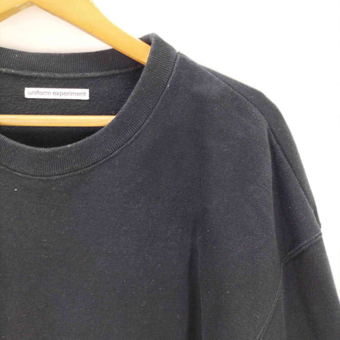 ユニフォームエクスペリメント uniform experiment 24AW CHENILLE SWEATSHIRT シェニール スウェットシャツ メンズ JPN:2