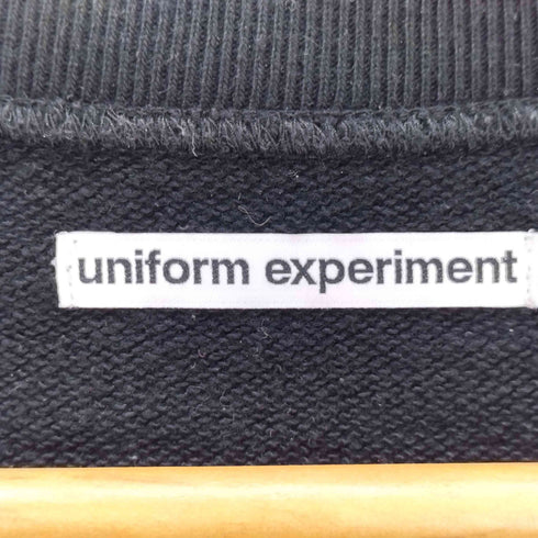 ユニフォームエクスペリメント uniform experiment 24AW CHENILLE SWEATSHIRT シェニール スウェットシャツ メンズ JPN:2