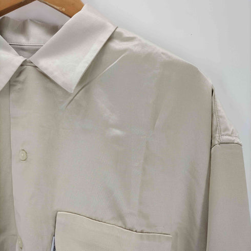 クーディプロダクション cootie productions 26AW Pigment Bleach V/C Satin L/S Board Shirt ピグメント ブリーチ サテン 長袖 ボードシャツ メンズ JPN:S