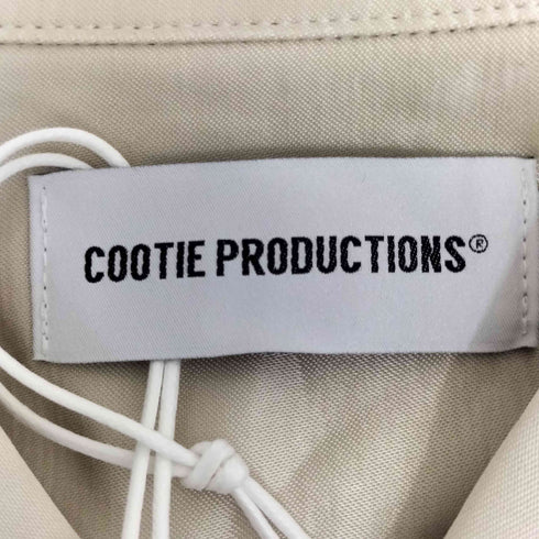 クーディプロダクション cootie productions 26AW Pigment Bleach V/C Satin L/S Board Shirt ピグメント ブリーチ サテン 長袖 ボードシャツ メンズ JPN:S