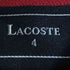 ラコステ LACOSTE 銀ワニロゴ刺繍 鹿の子 半袖 ポロシャツ メンズ JPN:4