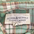 デニムアンドサプライラルフローレン DENIM&SUPPLY RALPH LAUREN インド製 ネコ目ボタン コットン チェック 長袖 レギュラーカラー シャツ メンズ M/M