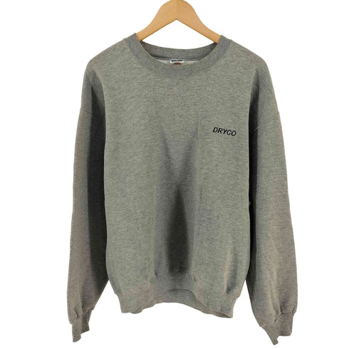 ジャージーズ JERZEES 00s SUPER SWEATS DRYCO刺繍 クルーネック スウェット メンズ L