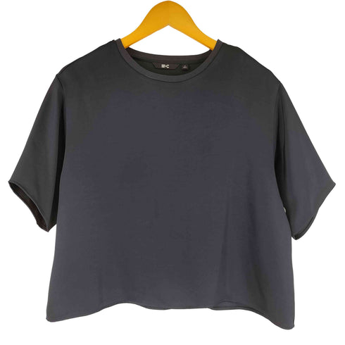 ユニクロシー UNIQLO:C サテンオーバーサイズショートブラウス レディース JPN:S