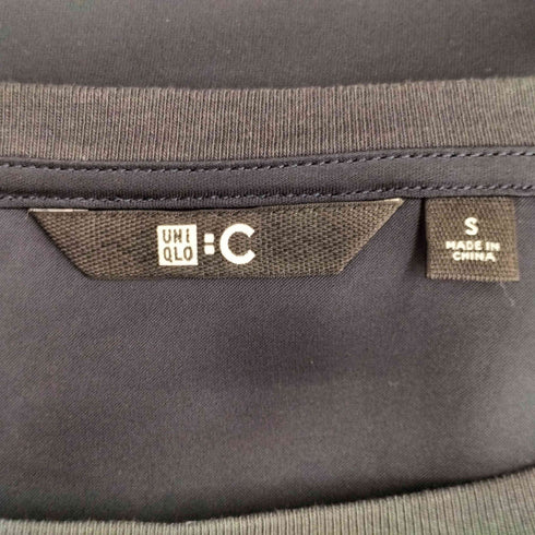 ユニクロシー UNIQLO:C サテンオーバーサイズショートブラウス レディース JPN:S