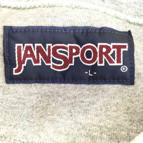 ジャンスポーツ JanSport 90s カレッジプリント クルーネック スウェット メンズ L