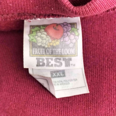 フルーツオブザルーム FRUIT OF THE LOOM 90s BEST NCYC プリント クルーネック スウェット メンズ XXL