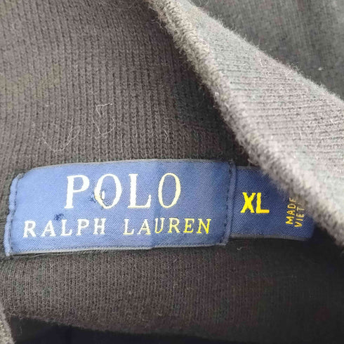ポロラルフローレン POLO RALPH LAUREN ポニー刺繍 ハーフジップ スウェット メンズ XL